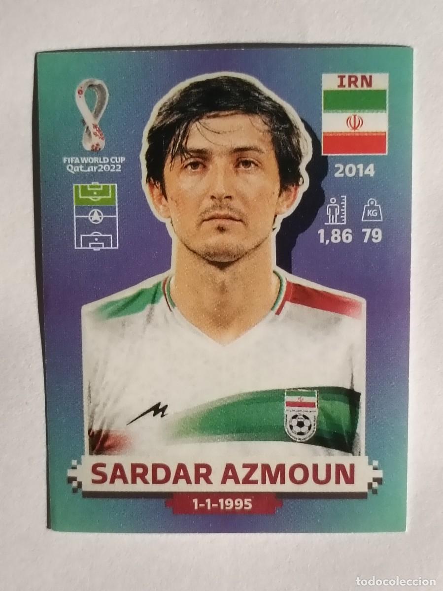 Cromos de f&uacute;tbol: #IRN 18 SARDAR AZMOUN (IRAN) MUNDIAL QATAR 2022 PANINI