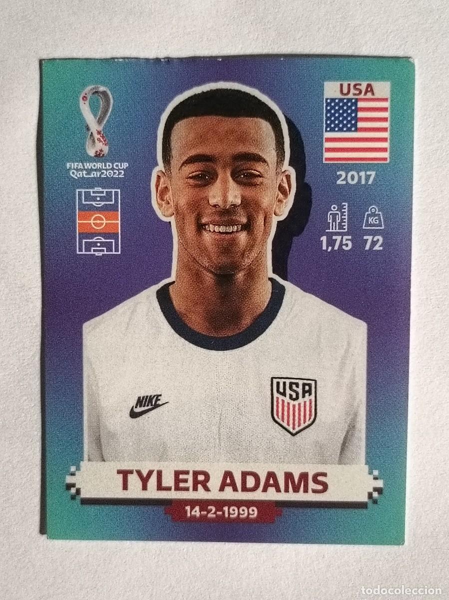 Fu&szlig;ball-Sticker: #USA 13 TYLER ADAMS (ESTADOS UNIDOS) MUNDIAL QATAR 2022 PANINI