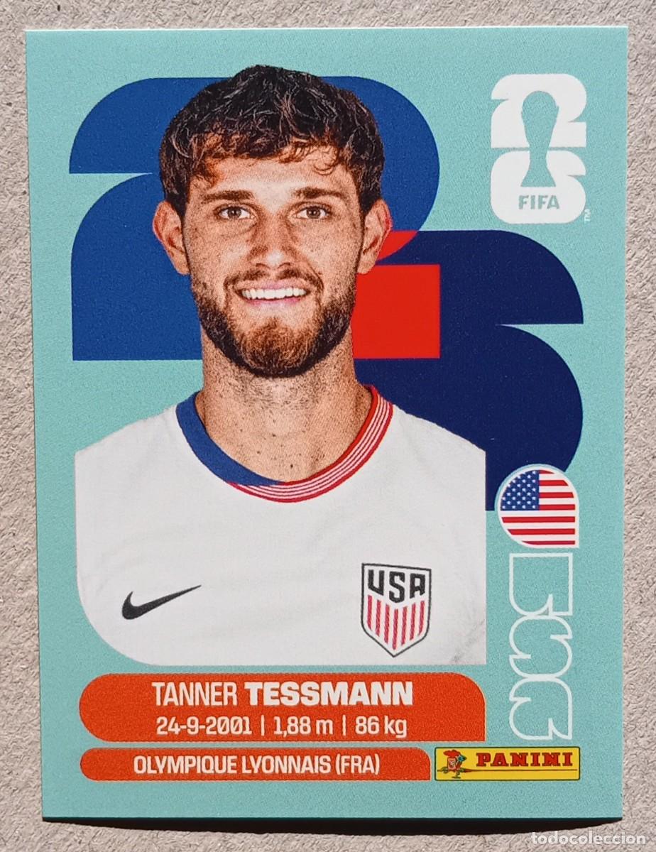 Cartes &agrave; collectionner de Football: Figurina Panini 2026 Cromo World Cup Usa Mundial 2026 Tanner Tessmann USA n USA 9