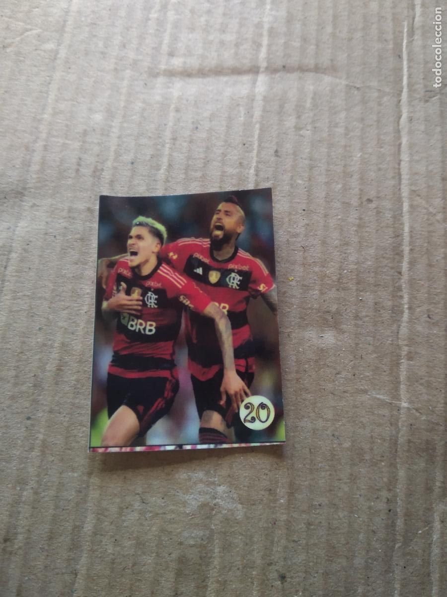 Cartes &agrave; collectionner de Football: 20 ARTURO VIDAL FLAMENGO CROMO FUTBOL LIGA BRASIL BRASILEIRAO