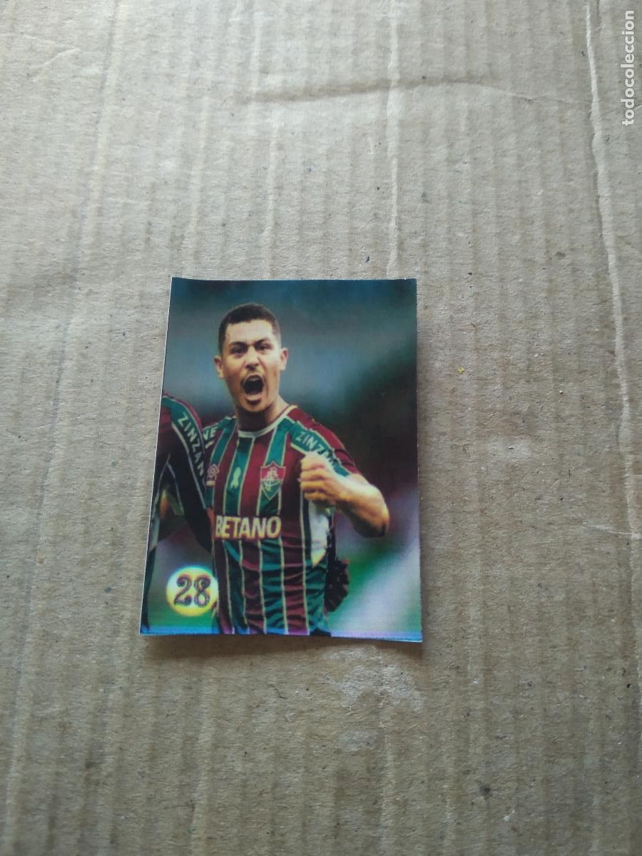 Cromos de f&uacute;tbol: 28 FLUMINENSE CROMO FUTBOL LIGA BRASIL BRASILEIRAO