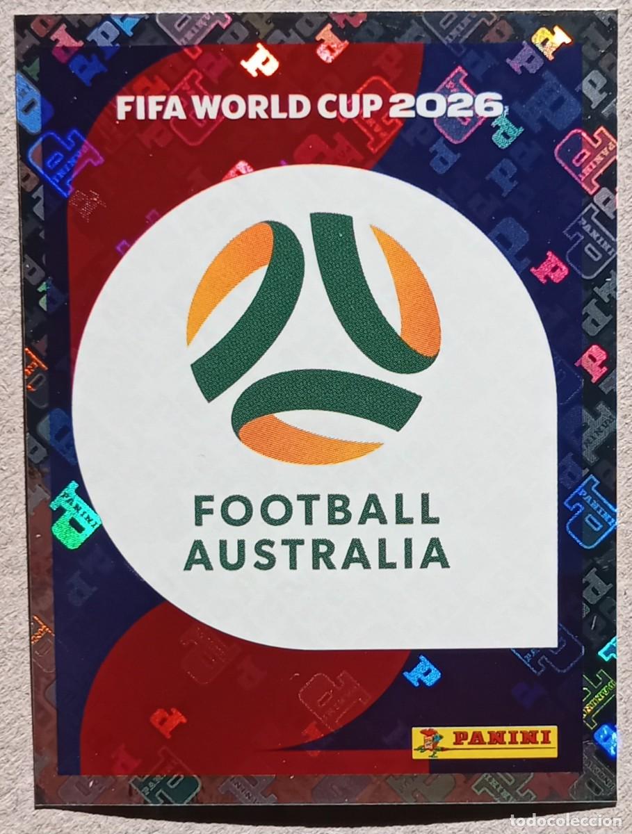 Cromos de f&uacute;tbol: Figurina Panini 2026 Cromo World Cup Usa Mundial 2026 scudetto escudo badge Australia n AUS 1