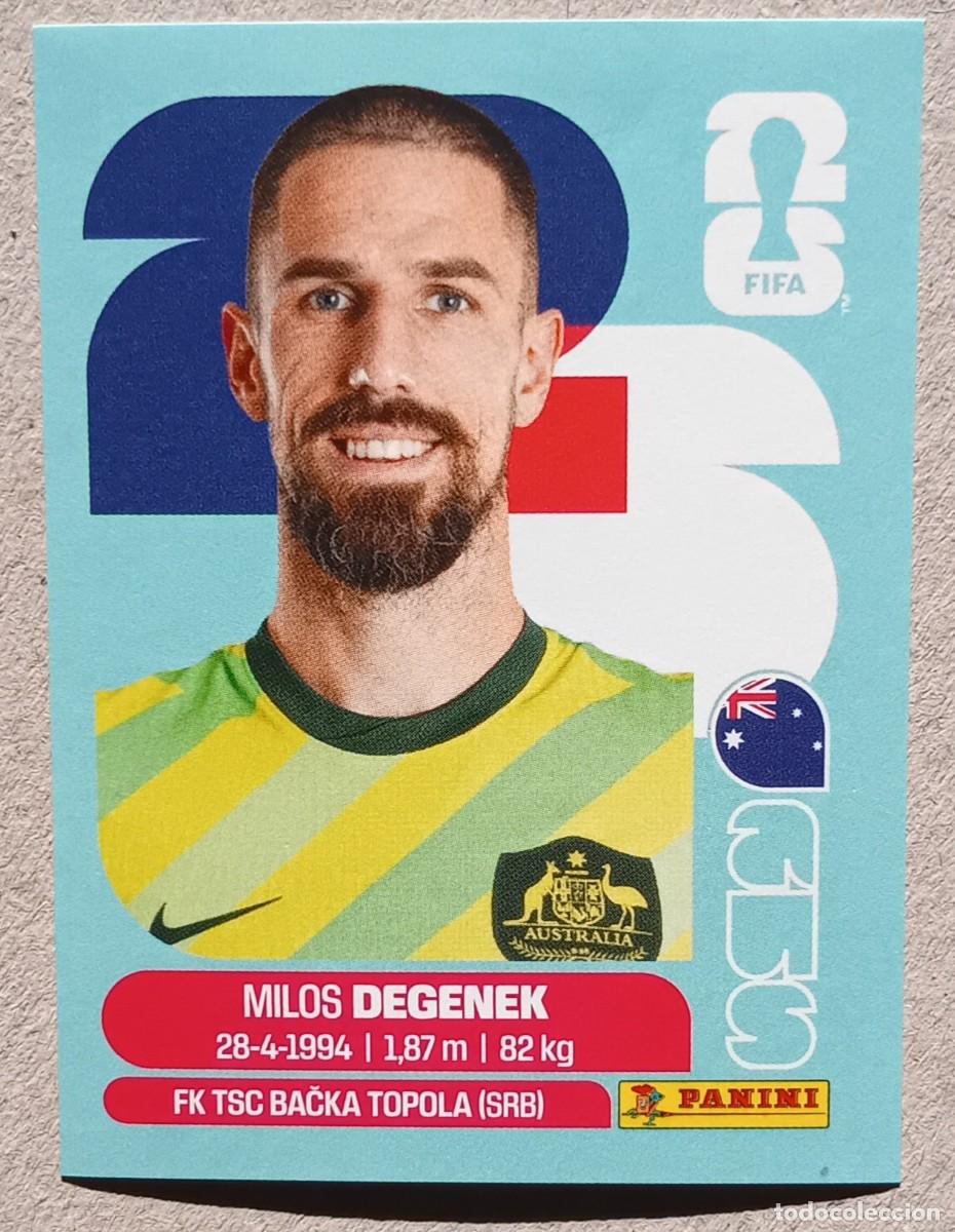 Cromos de f&uacute;tbol: Figurina Panini 2026 Cromo World Cup Usa Mundial 2026 Milos Degenek Australia n AUS 10