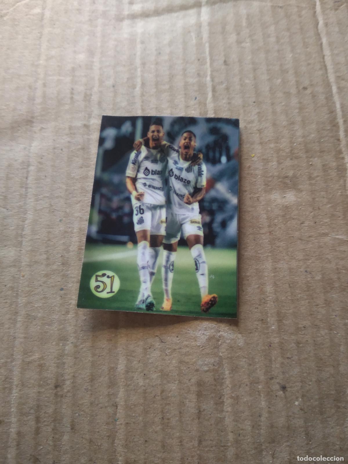 Cromos de f&uacute;tbol: 51 SANTOS CROMO FUTBOL LIGA BRASIL BRASILEIRAO