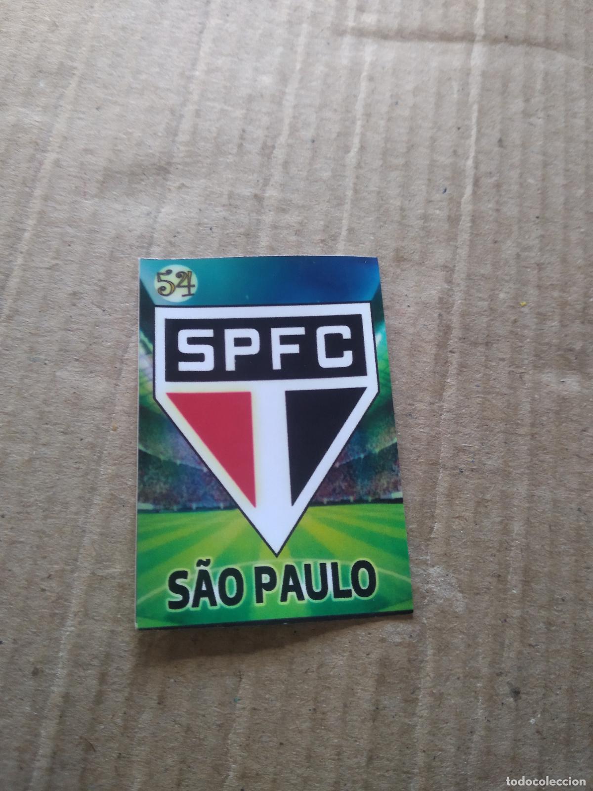 Cromos de f&uacute;tbol: 54 ESCUDO SAO PAULO CROMO FUTBOL LIGA BRASIL BRASILEIRAO