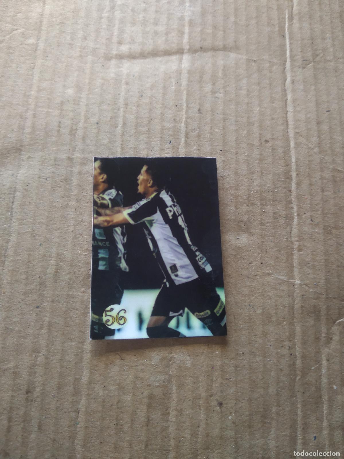 Cromos de f&uacute;tbol: 56 EQUIPO PLANTILLA SANTOS CROMO FUTBOL LIGA BRASIL BRASILEIRAO