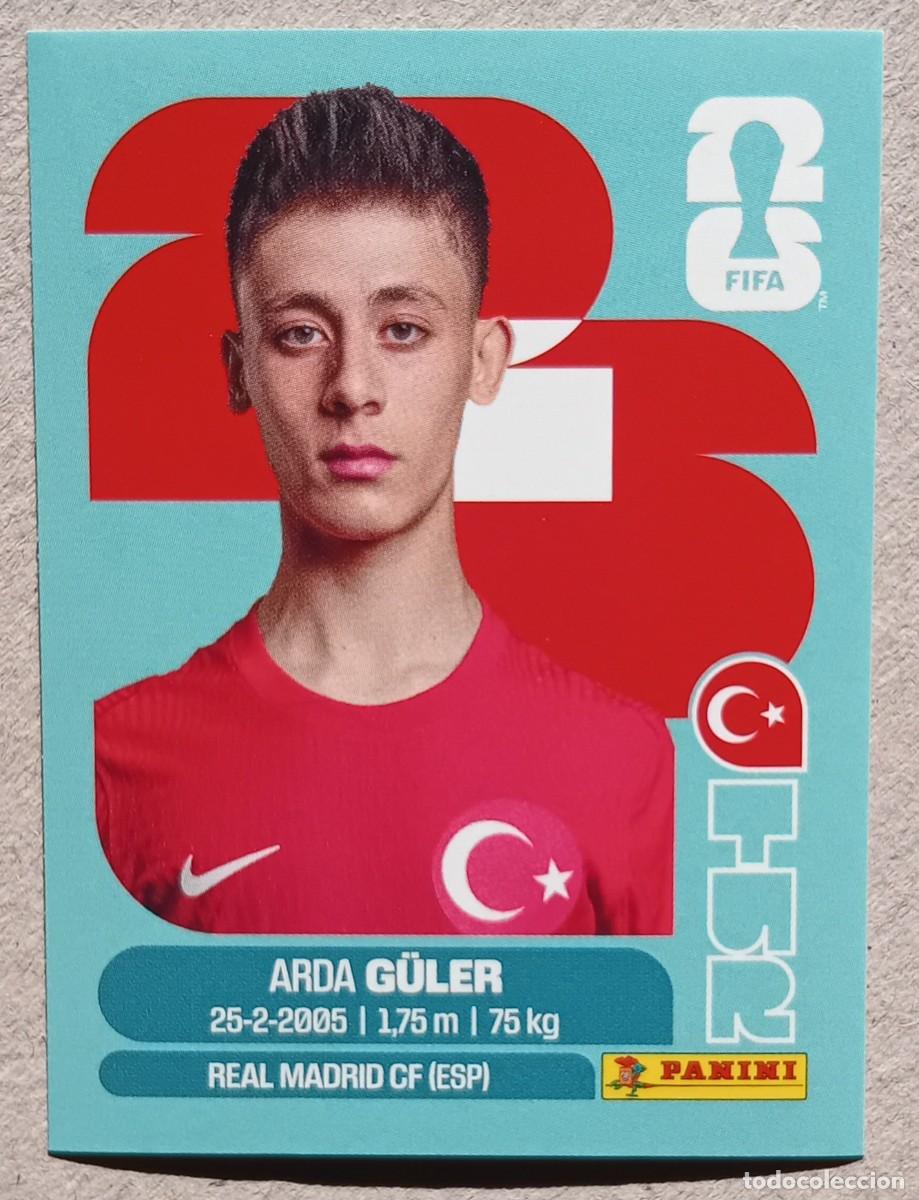 Cromos de f&uacute;tbol: Figurina Panini 2026 Cromo World Cup Usa Mundial 2026 Arda Guler Turkey n TUR 14