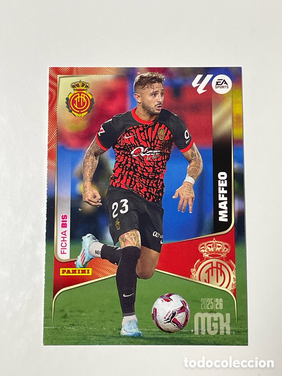 Cromos de f&uacute;tbol: Pablo Maffeo Mallorca Panini Megacracks 2025/26 #238 BIS