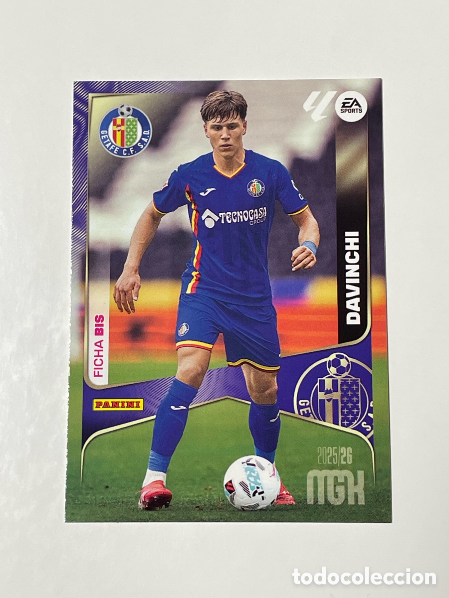 Cromos de f&uacute;tbol: Davinchi Getafe Panini Megacracks 2025/26 #171 BIS