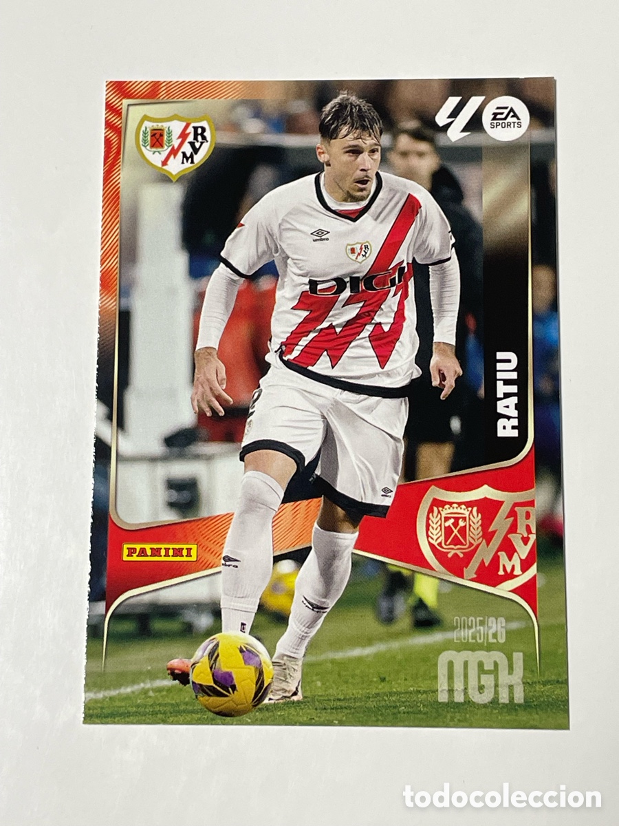 Cromos de f&uacute;tbol: Andrei Ratiu Rayo Vallecano Panini Megacracks 2025/26 #293