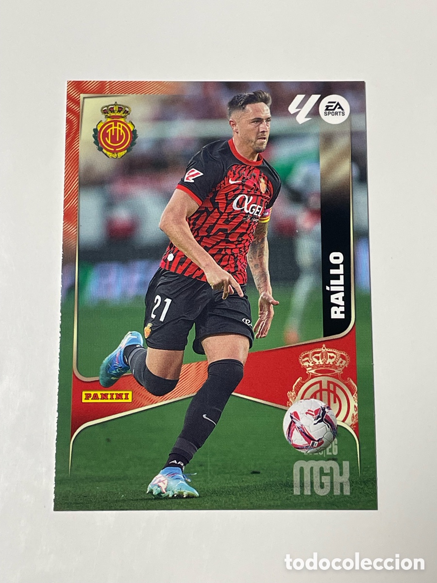 Cromos de f&uacute;tbol: Antonio Raillo Mallorca Panini Megacracks 2025/26 #239