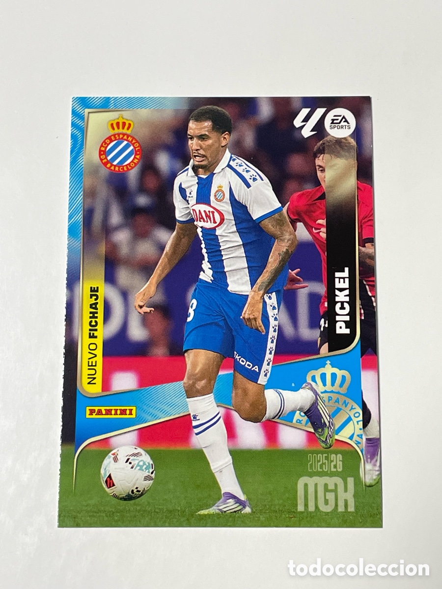 Cromos de f&uacute;tbol: Charles Pickel Espanyol Panini Megacracks 2025/26 #496