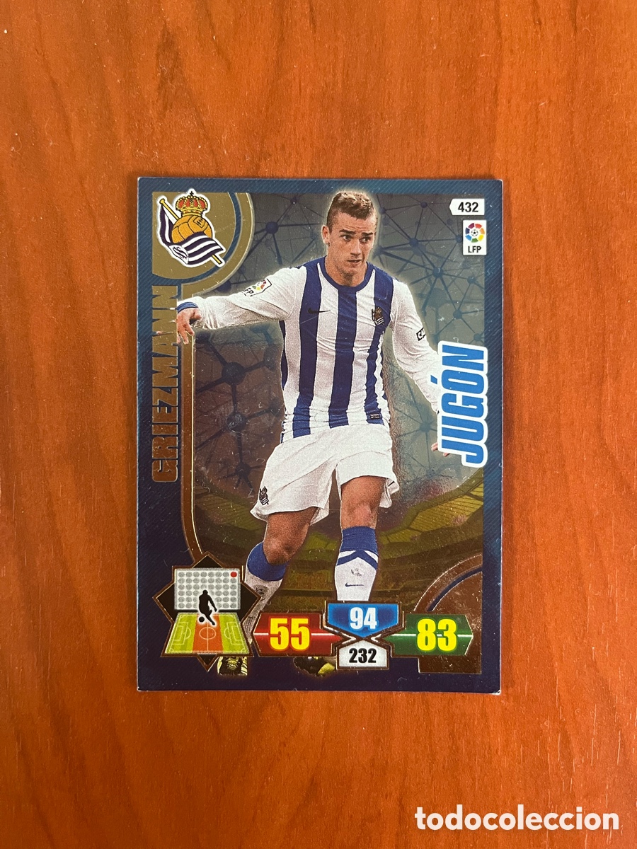 Cromos de f&uacute;tbol: JUGON 432 GRIEZMANN REAL SOCIEDAD CROMO LIGA F&Uacute;TBOL ADRENALYN XL PANINI 2013 2014 13-14