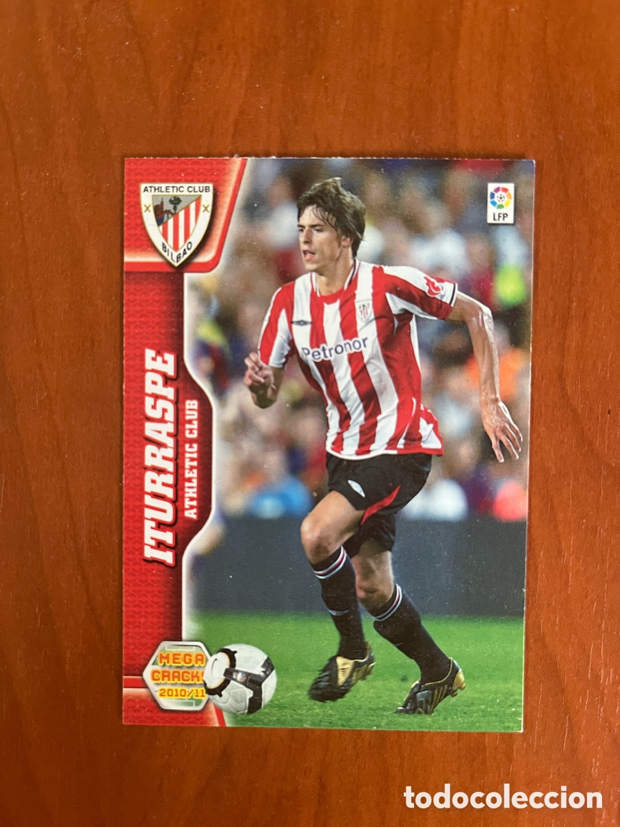 Cromos de f&uacute;tbol: ITURRASPE ATHLETIC CLUB DE BILBAO 30 PANINI MEGACRACKS 2010 2011 10 11