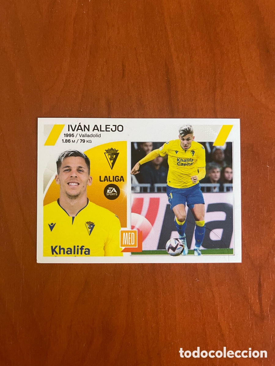 Cromos de f&uacute;tbol: IVAN ALEJO 15 CADIZ LIGA ESTE 2023 2024 PANINI 23 24 CROMO NUNCA PEGADO