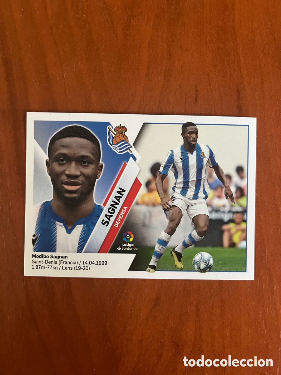 Cromos de f&uacute;tbol: ULTIMOS FICHAJES SAGNAN 20 REAL SOCIEDAD LIGA ESTE 2019 2020 PANINI NUNCA PEGADO