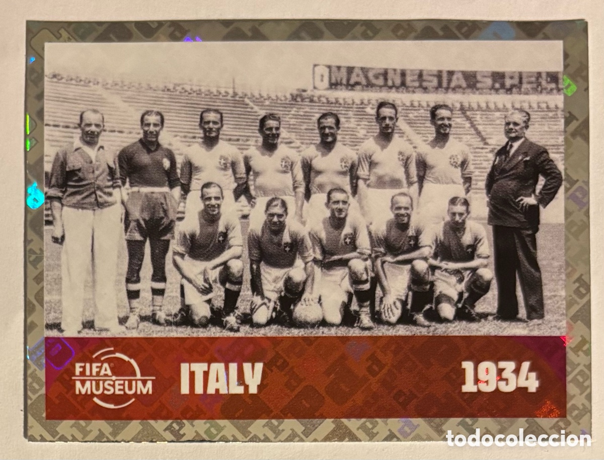 Cartes &agrave; collectionner de Football: ITALY 1934. CROMO STICKER PANINI FIFA WORLD CUP 2026. #FWC8.