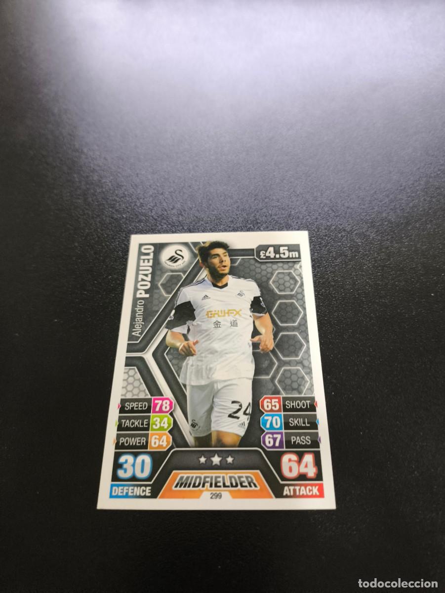 Cartes &agrave; collectionner de Football: 299 Pozuelo swansea Topps English Premier League 2013 2014 no panini liga este Betis