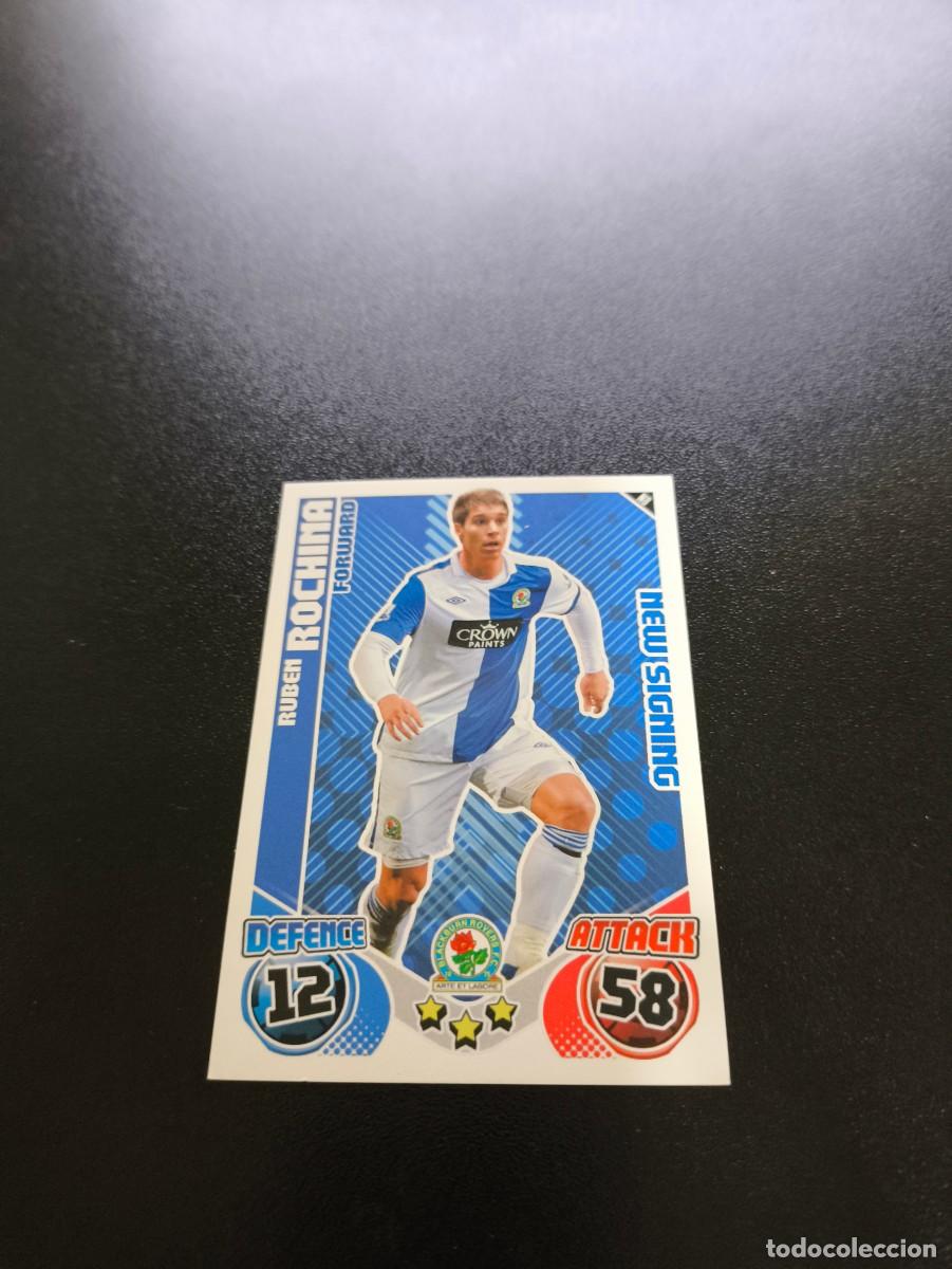 Cromos de f&uacute;tbol: N8 Ruben Rochina Blackburn Rovers Topps English Premier League 2010 2011 no panini liga este