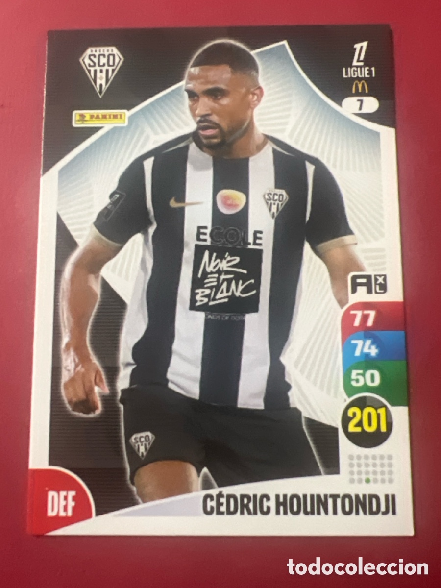 Cromos de f&uacute;tbol: C9138. ADRENALYN XL LIGUE 1 FRANCIA FRANCE 25 26 2025 2026 - 7 Cedric Hountondji