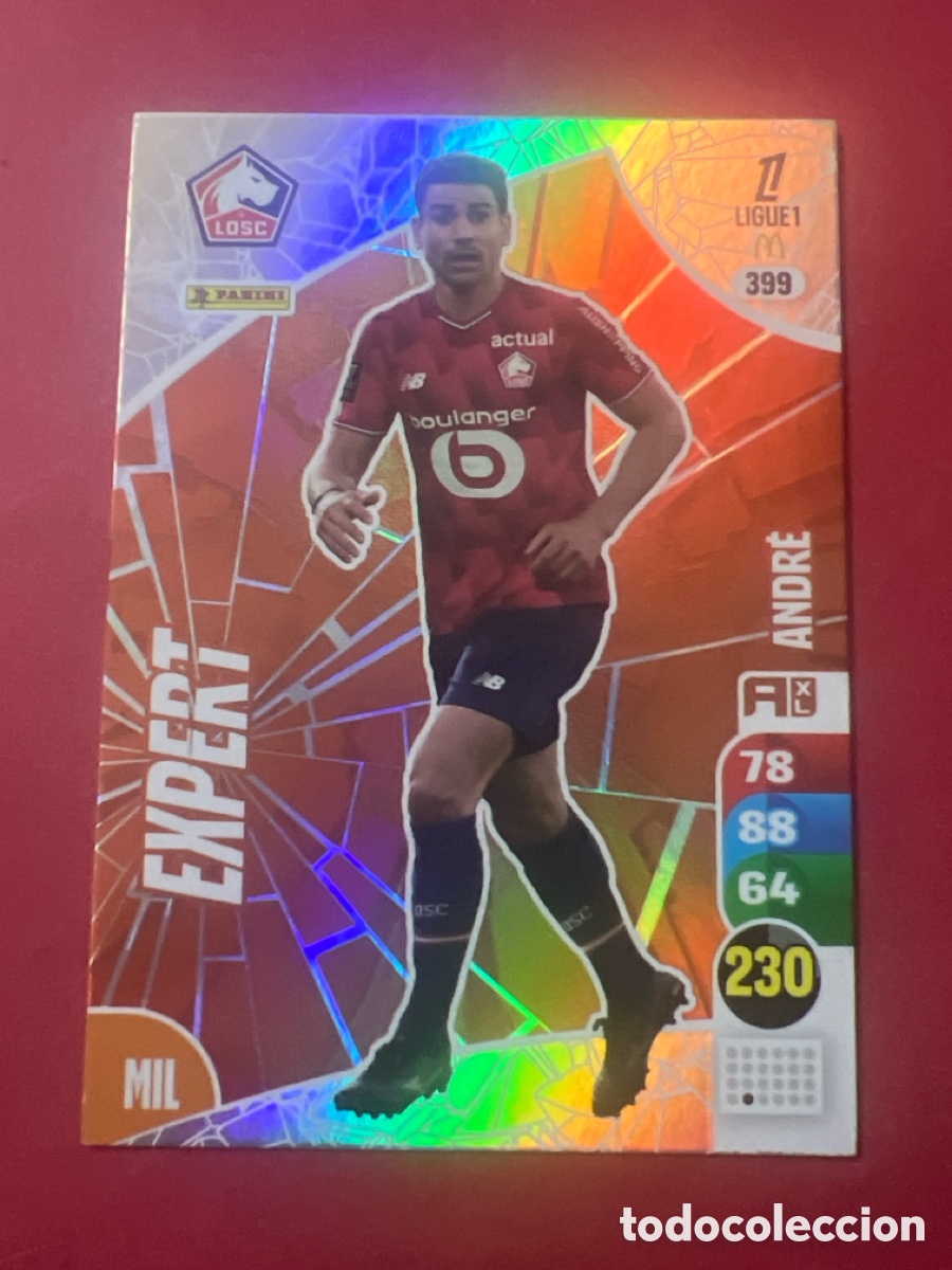 Cartes &agrave; collectionner de Football: C9144. ADRENALYN XL LIGUE 1 FRANCIA FRANCE 25 26 2025 2026 - Expert 399 Andr&eacute;