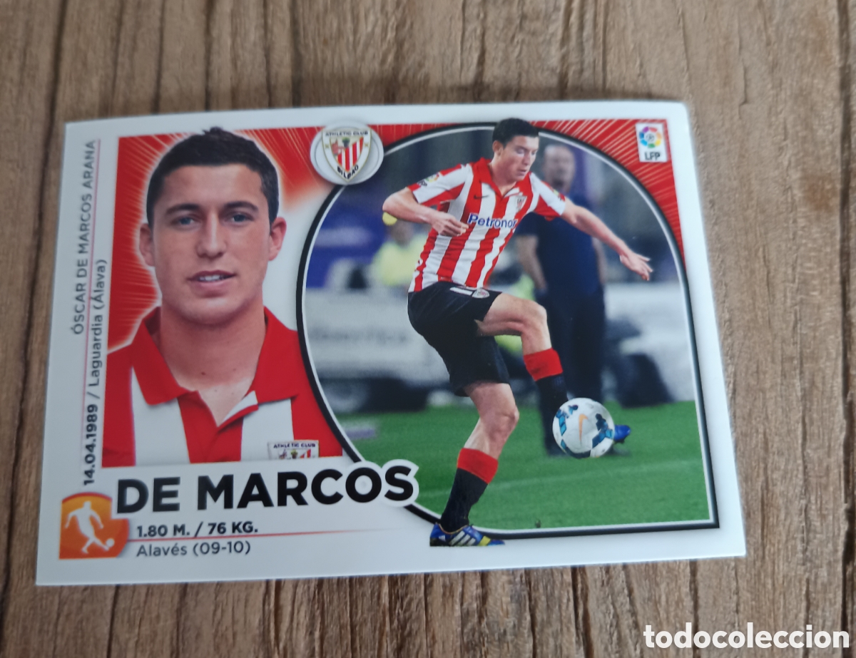 Cartes &agrave; collectionner de Football: Cromo Liga Este sin pegar 2014-2015 Athletic Bilbao De Marcos