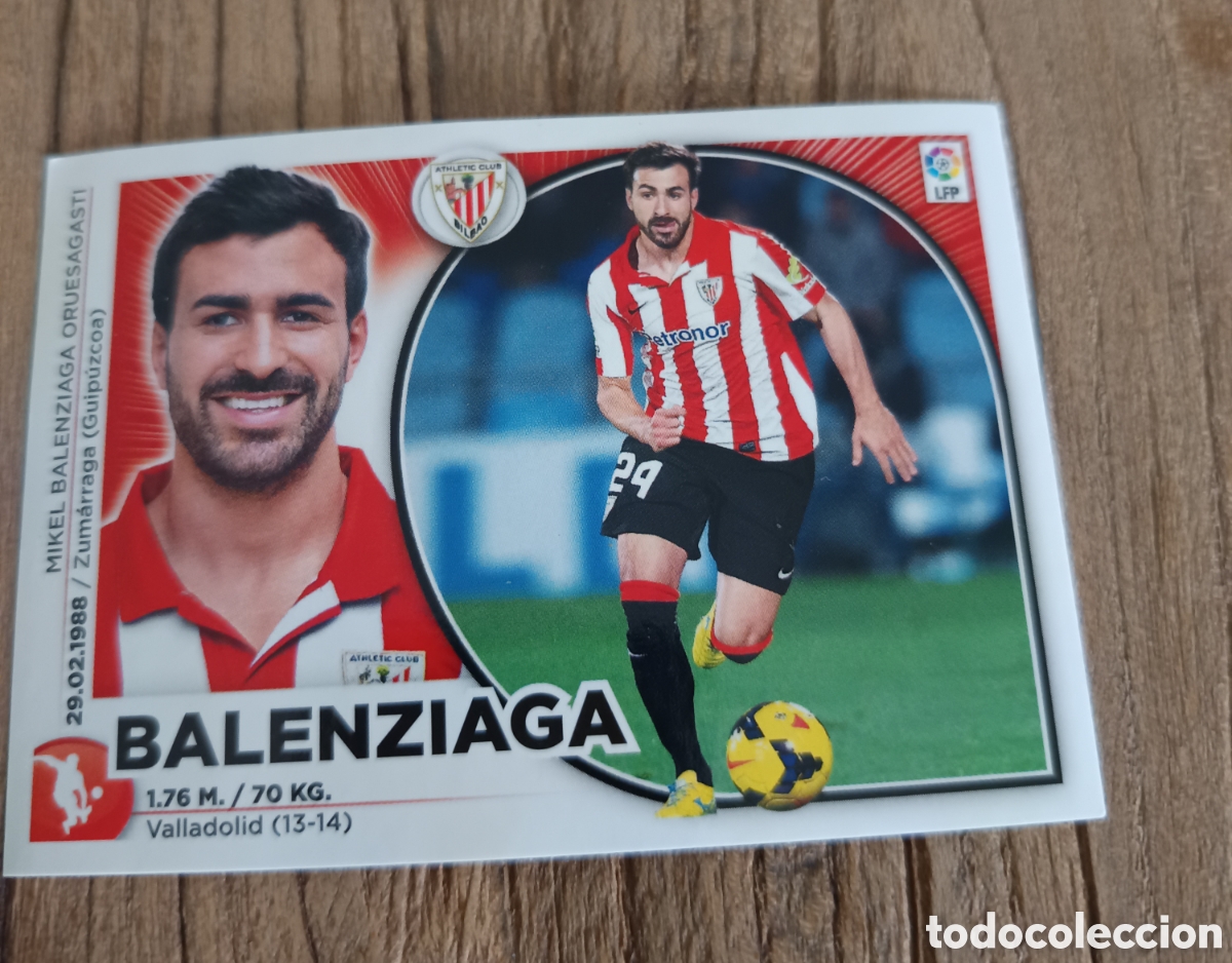 Cartes &agrave; collectionner de Football: Cromo Liga Este sin pegar 2014-2015 Athletic Bilbao Balenziaga