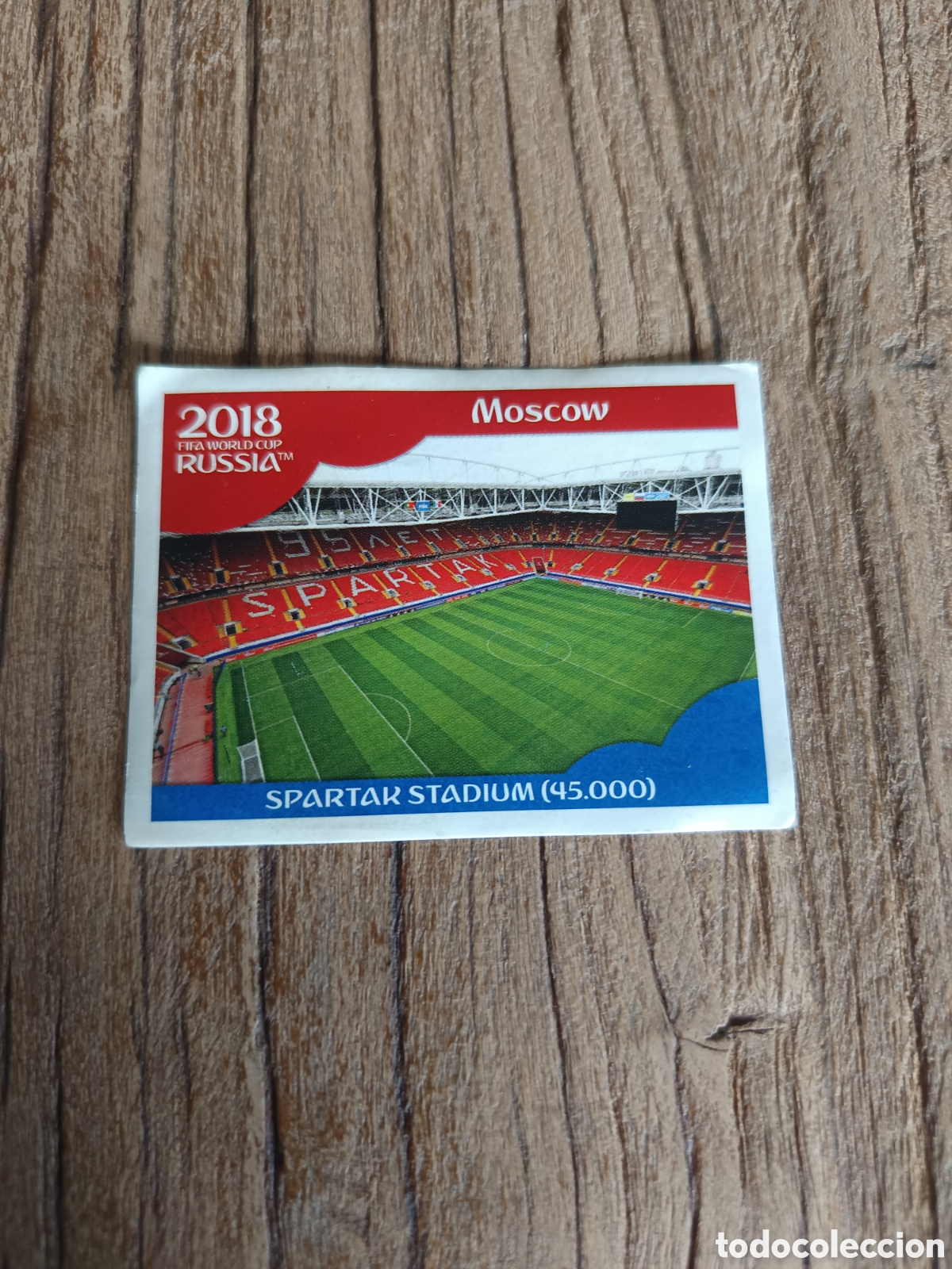 Cromos de f&uacute;tbol: Cromo sin pegar Panini Mundial 2018 Spartak Stadium 8