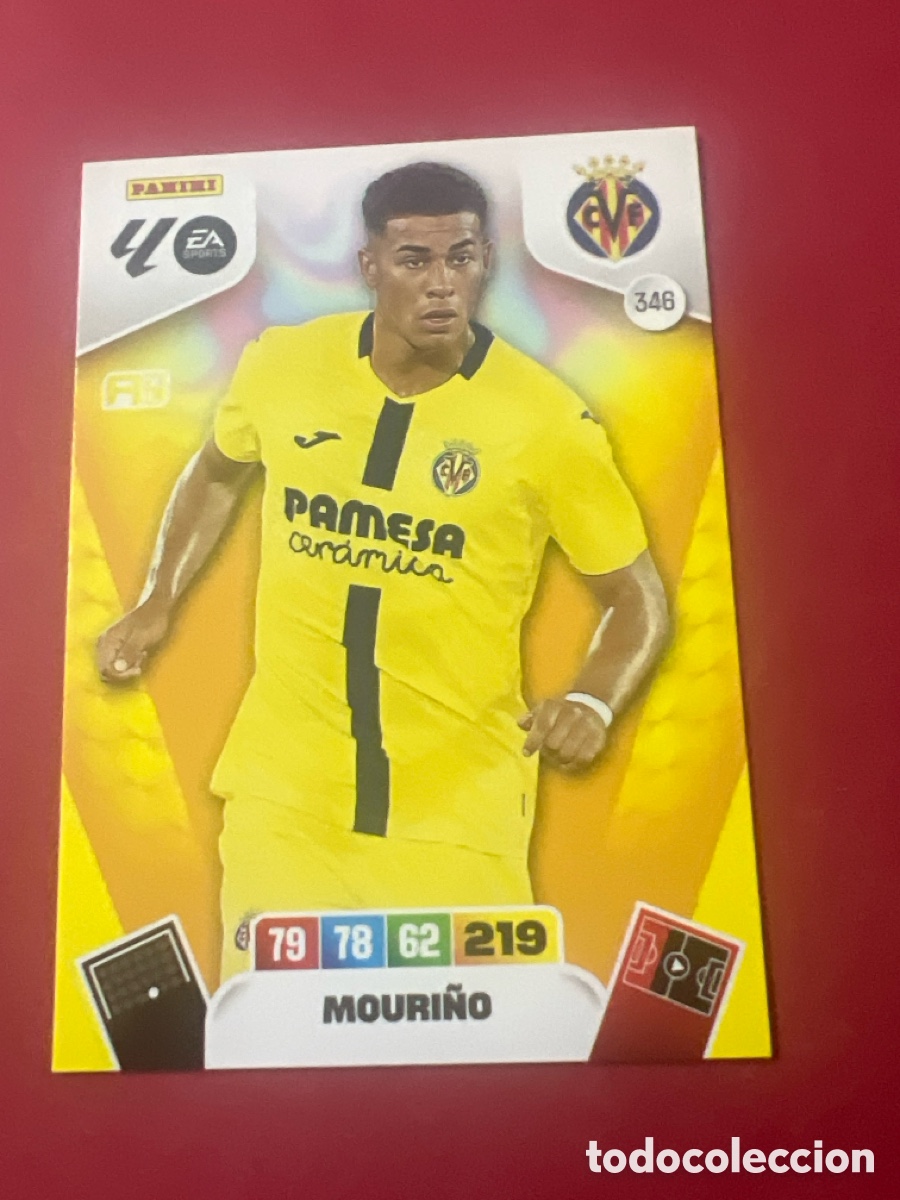 Cromos de f&uacute;tbol: C9158. villarreal 346 mouri&ntilde;o adrenalyn 2025 2026 25 26 trading card