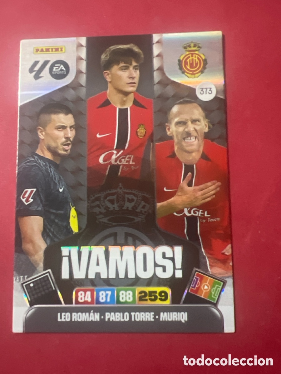 Cromos de f&uacute;tbol: C9155. PANINI ADRENALYN XL LIGA EA SPORTS 2025-2026 25-26 &ndash; VAMOS &ndash; RCD Mallorca N&ordm; 373