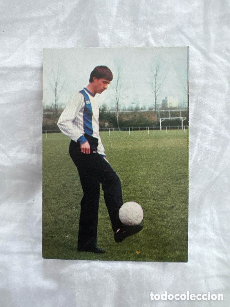 Cromos de f&uacute;tbol: 4 CROMO CRUYFF EL BAL&Oacute;N APRENDE CRUYFF 1984 geprodesa el de las fotos