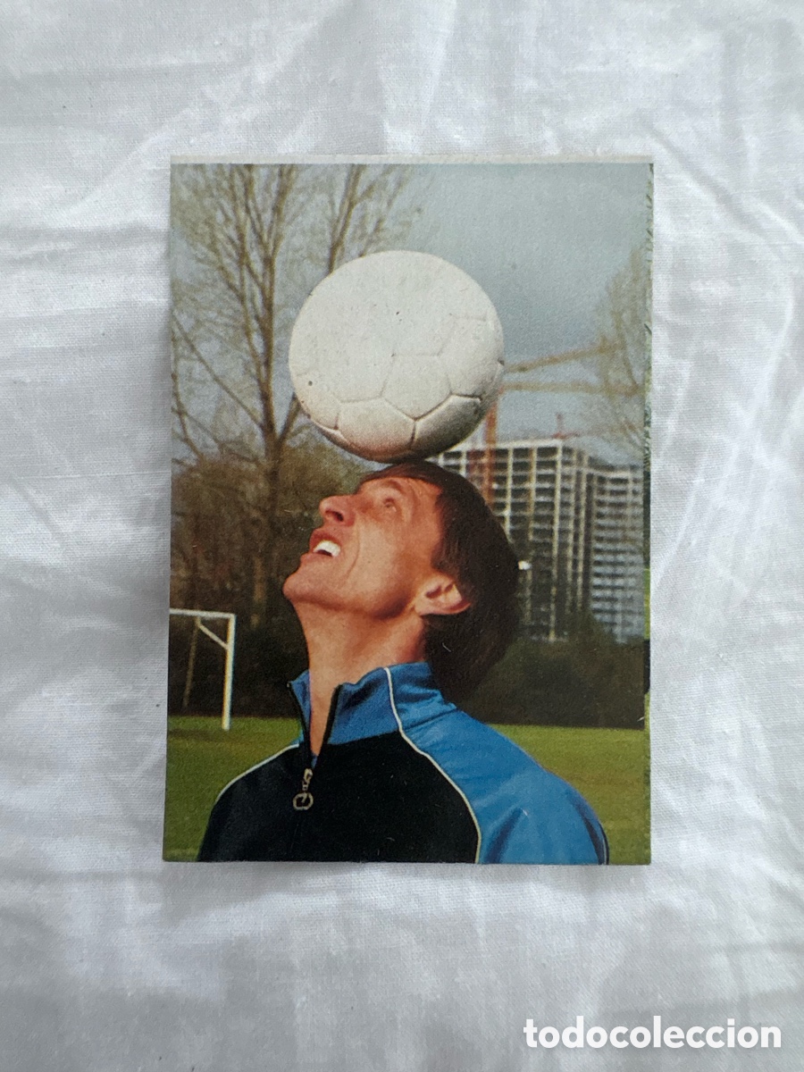 Cromos de f&uacute;tbol: CROMO 21 CRUYFF APRENDE CRUYFF 1984 geprodesa el de las fotos