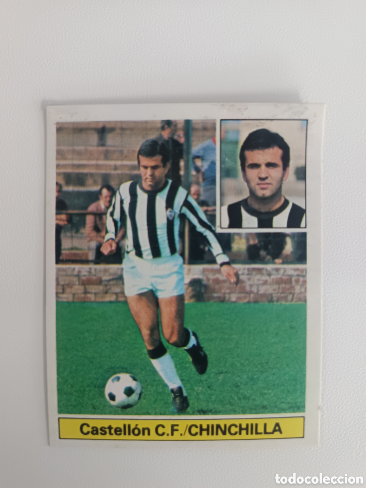 Cromos de f&uacute;tbol: CROMO CHINCHILLA BAJA ED ESTE LIGA 81 82 1981 1982