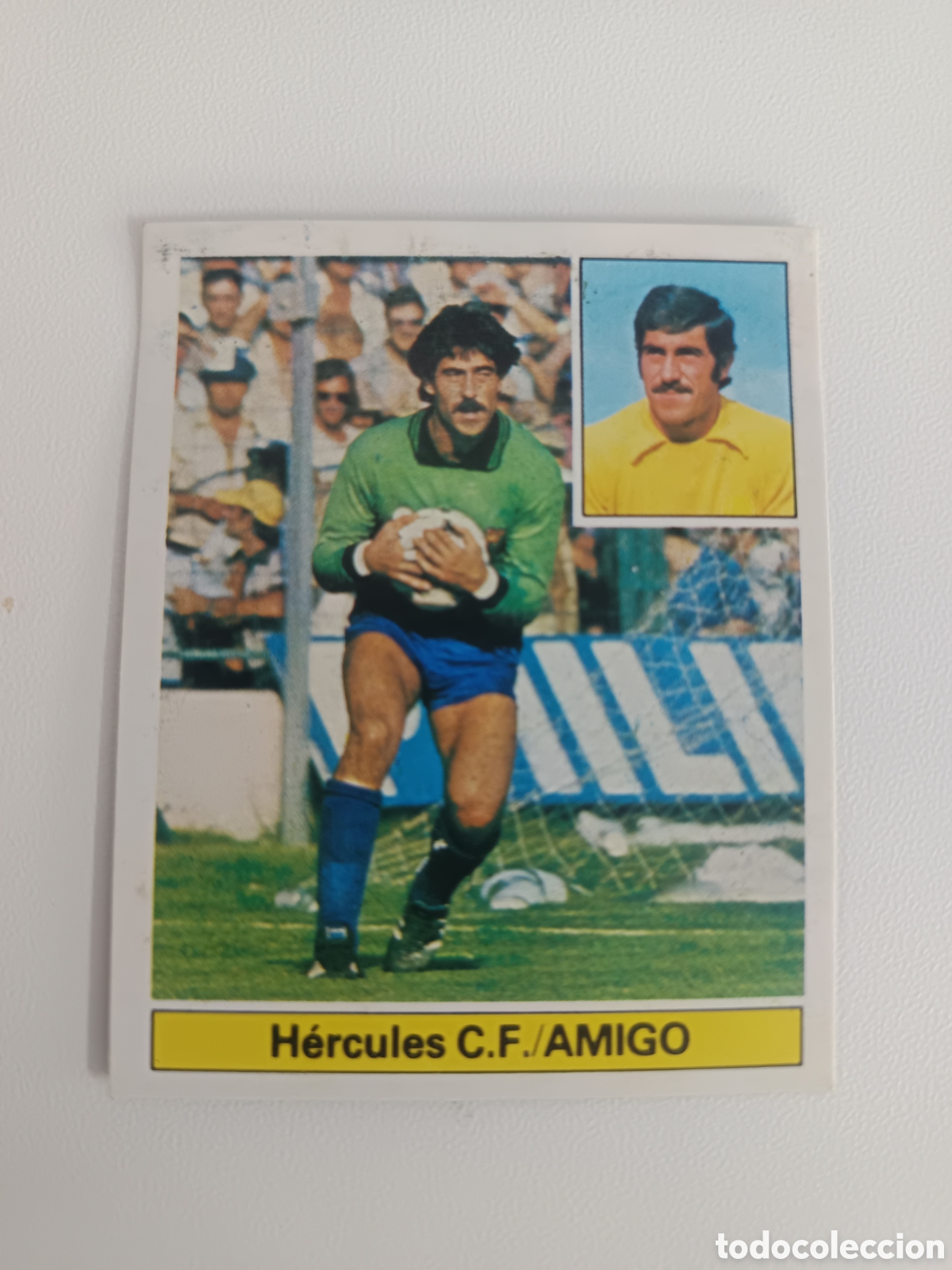 Cromos de f&uacute;tbol: CROMO AMIGO BAJA ED ESTE LIGA 81 82