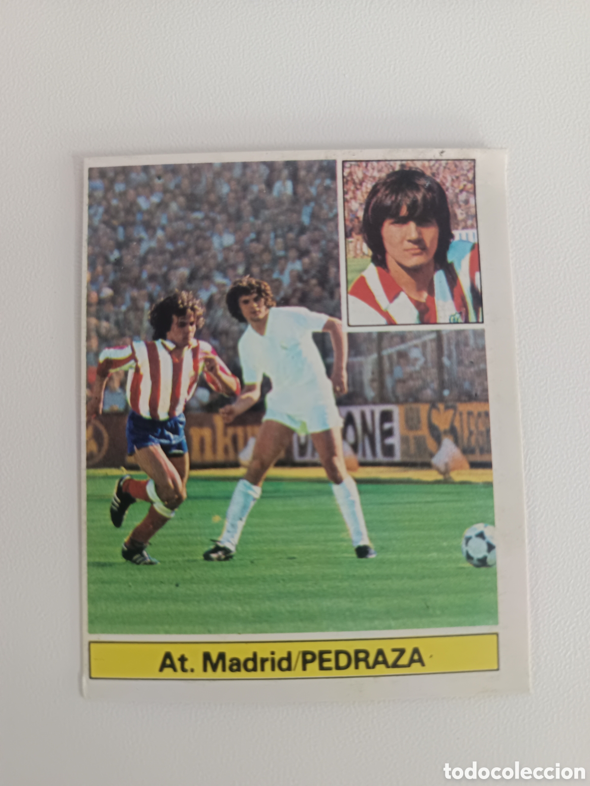 Cromos de f&uacute;tbol: CROMO PEDRAZA BAJA ED ESTE LIGA 81 82 1981 1982
