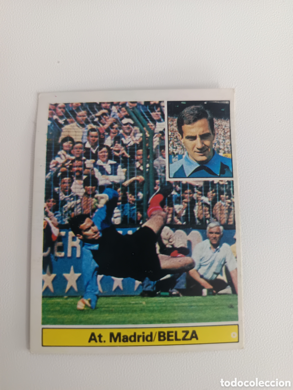 Cromos de f&uacute;tbol: CROMO BELZA BAJA ED ESTE LIGA 81 82 1981 1982