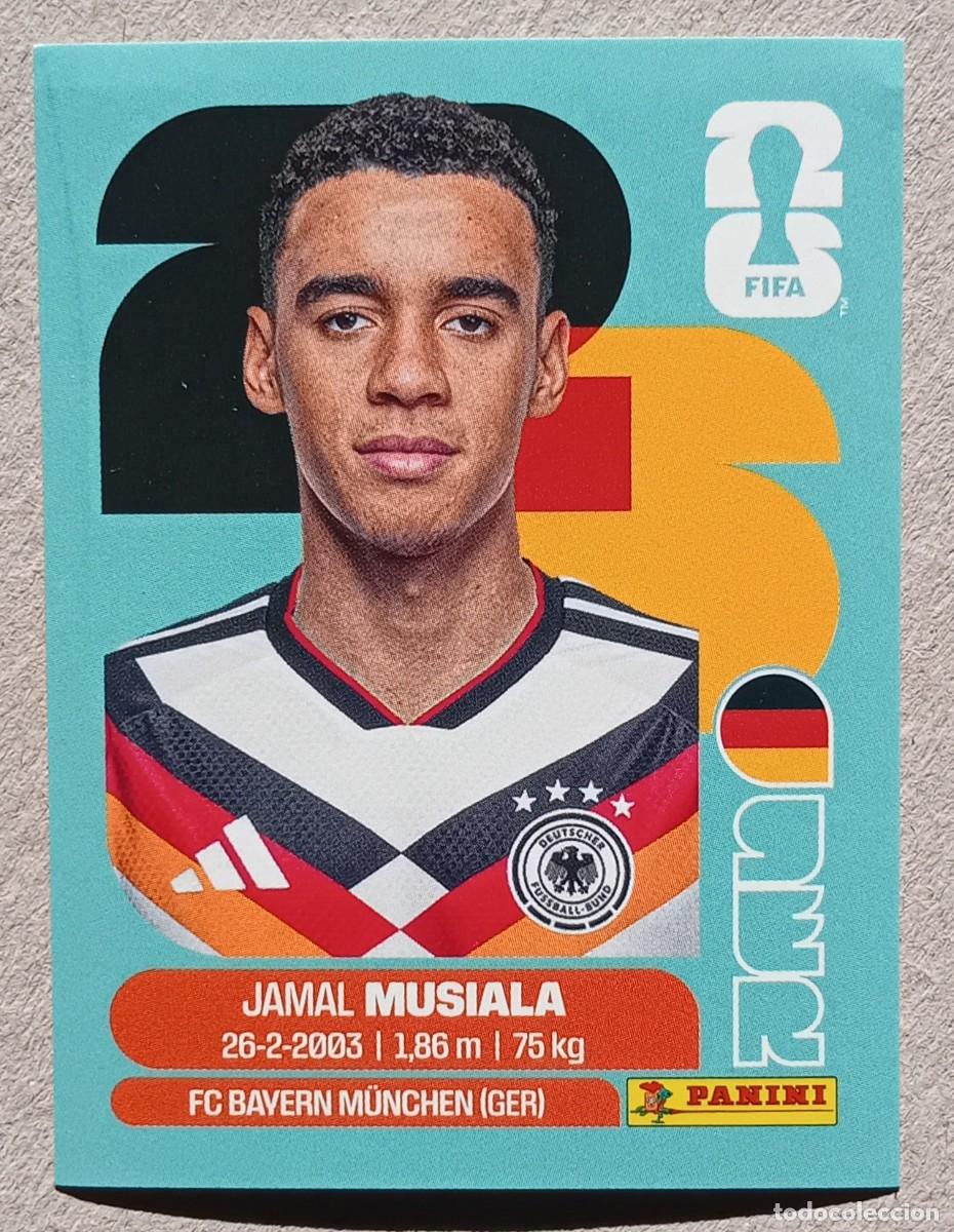 Cromos de f&uacute;tbol: Figurina Panini 2026 Cromo World Cup Usa Mundial 2026 Jamal Musiala Germany n GER 15