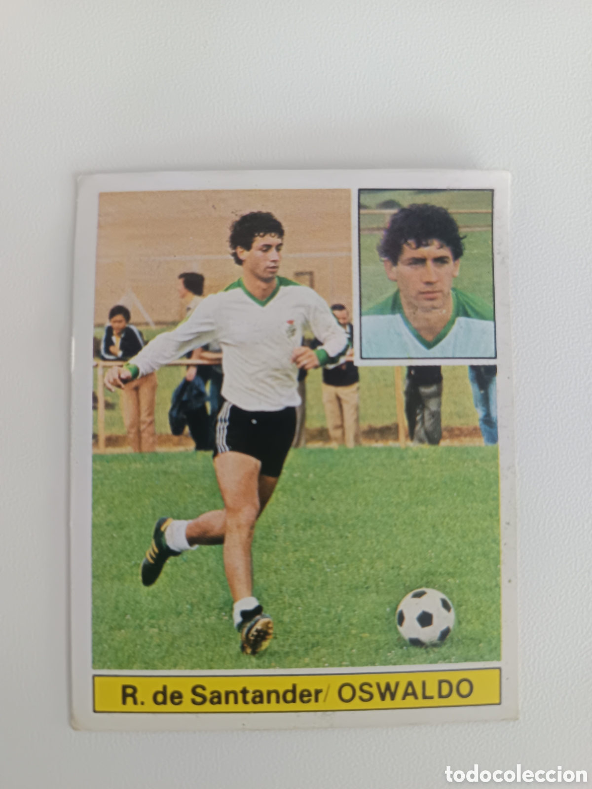 Cromos de f&uacute;tbol: CROMO OSWALDO COLOCA ED ESTE LIGA 81 82 1981 1982