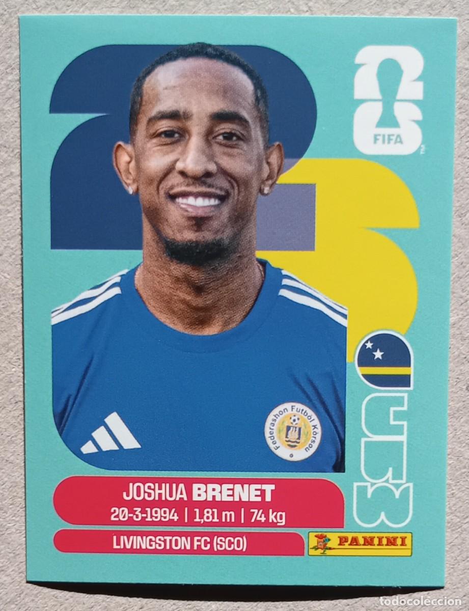Cromos de f&uacute;tbol: Figurina Panini 2026 Cromo World Cup Usa Mundial 2026 Joshua Brenet Curacao n CUW 6