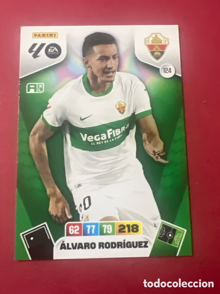 Cromos de f&uacute;tbol: C9168. CARD ADRENALYN XL PANINI 2025-2026 25 26 REGULAR ALVARO RODRIGUEZ ELCHE 124