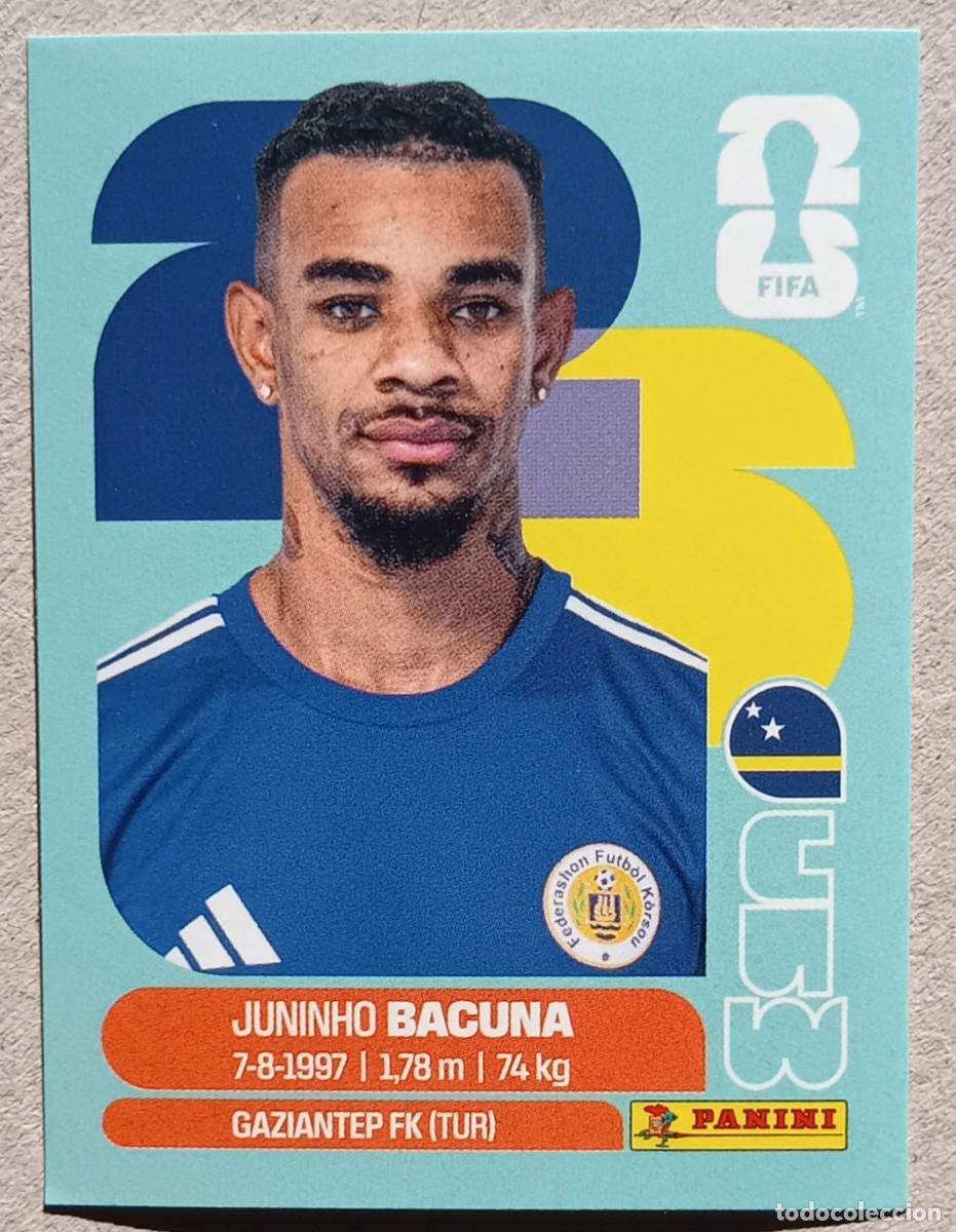 Cromos de f&uacute;tbol: Figurina Panini 2026 Cromo World Cup Usa Mundial 2026 Juninho Bacuna Curacao n CUW 11
