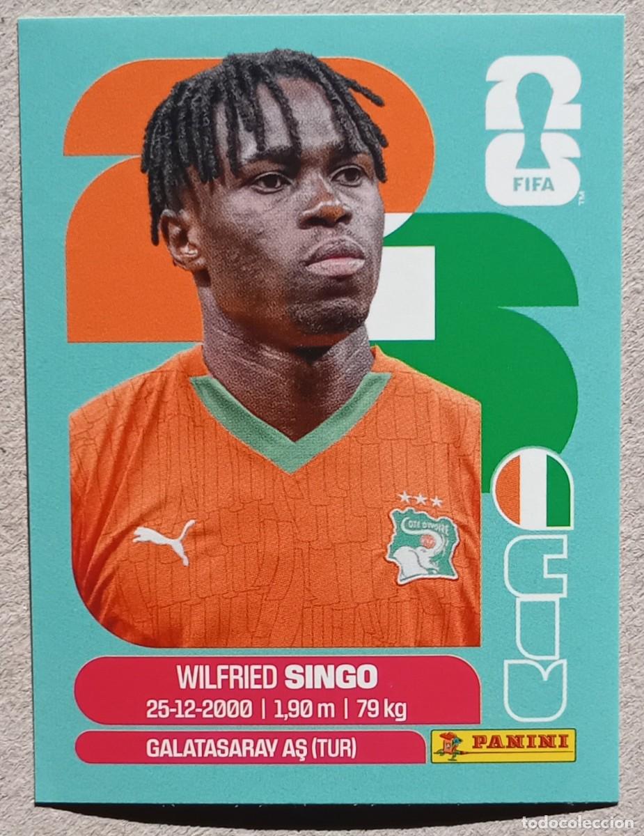 Cromos de f&uacute;tbol: Figurina Panini 2026 Cromo World Cup Usa Mundial 2026 Wilfried Singo Ivory Coast n CIV 4