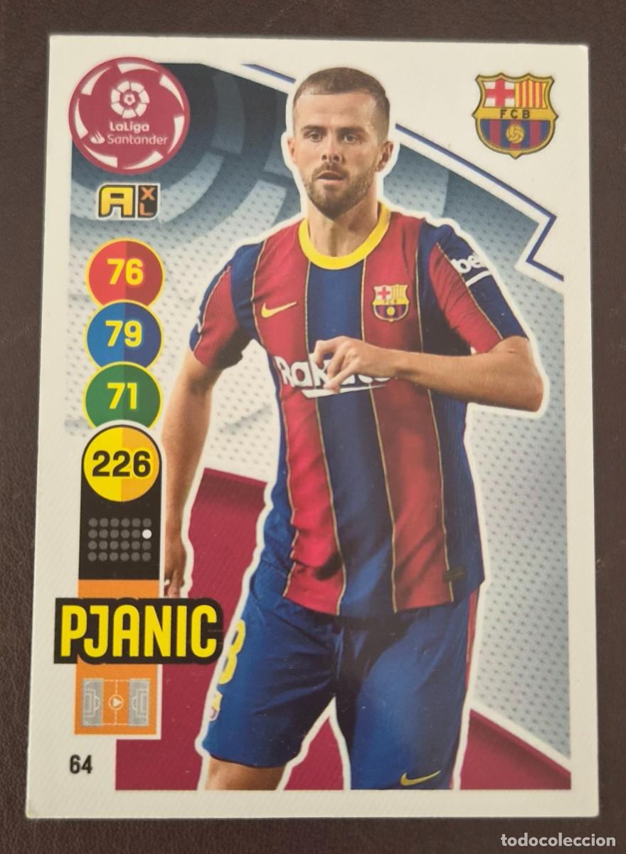Figurine di Calcio: 64 PJANIC FC BARCELONA ADRENALYN 2020 2021 PANINI