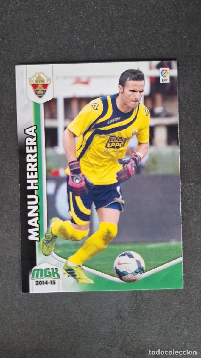 Fu&szlig;ball-Sticker: L1 MANU HERRERA ELCHE C. F. 146 PANINI MEGACRACKS 2014 2015 14 15