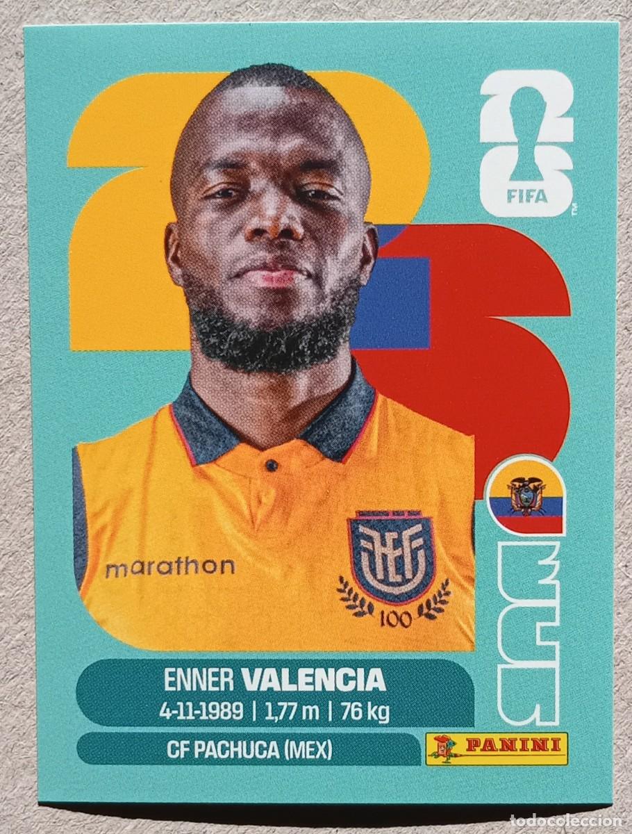 Cromos de f&uacute;tbol: Figurina Panini 2026 Cromo World Cup Usa Mundial 2026 Enner Valencia Ecuador n ECU 20