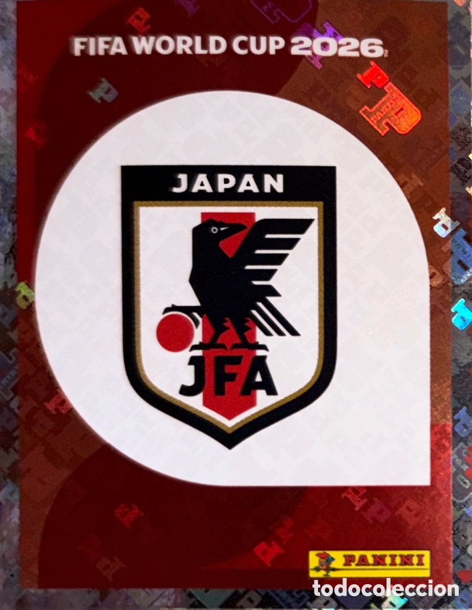 Cromos de f&uacute;tbol: JPN 001 Escudo (JAPON)- (MUNDIAL EEUU -CANADA - MEXICO 2026 WORLD CUP 2026 (PANINI)