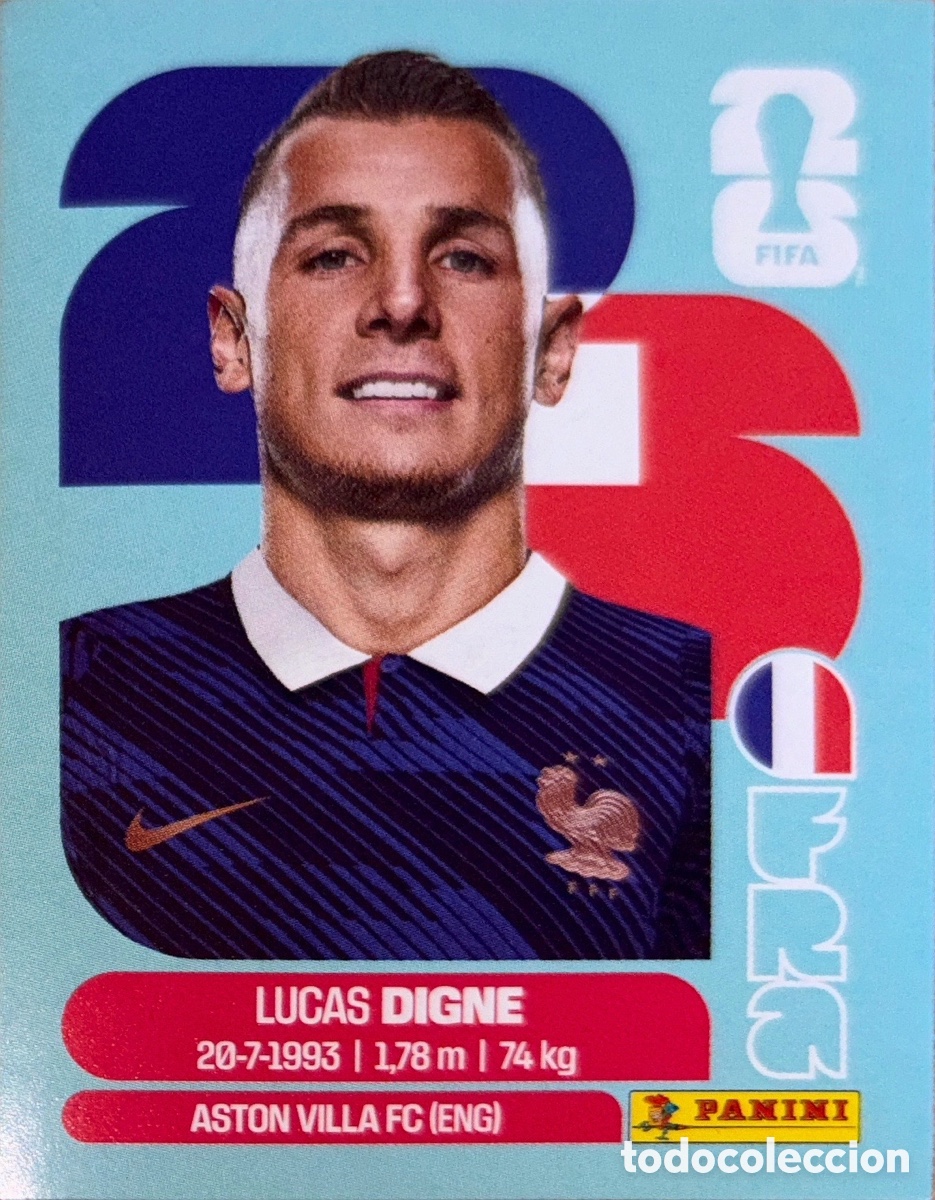 Cromos de f&uacute;tbol: FRA 008 Lucas Digne (FRANCIA) MUNDIAL EEUU -CANADA - MEXICO 2026 WORLD CUP 2026 (PANINI)
