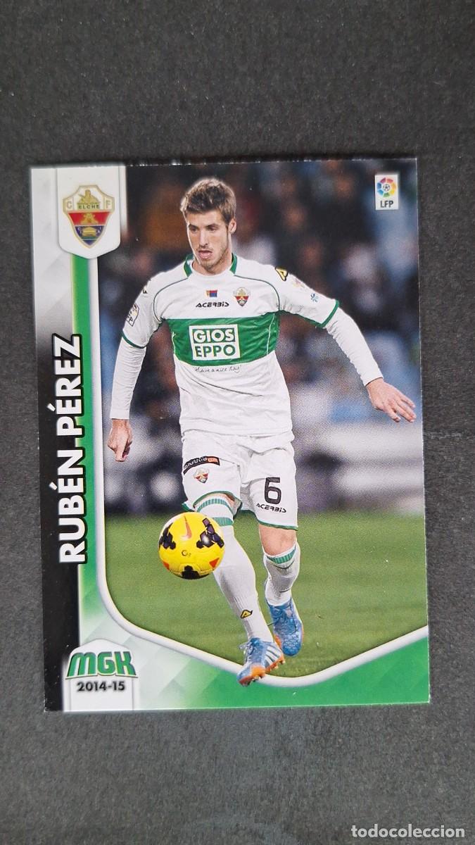 Cromos de f&uacute;tbol: L1 RUBEN PEREZ ELCHE C. F. 154 PANINI MEGACRACKS 2014 2015 14 15