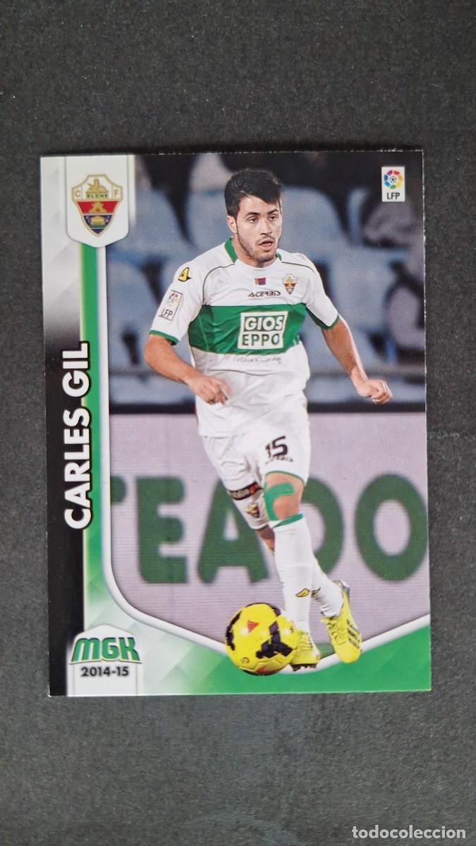 Cromos de f&uacute;tbol: L1 CARLES GIL ELCHE C. F. 156 PANINI MEGACRACKS 2014 2015 14 15