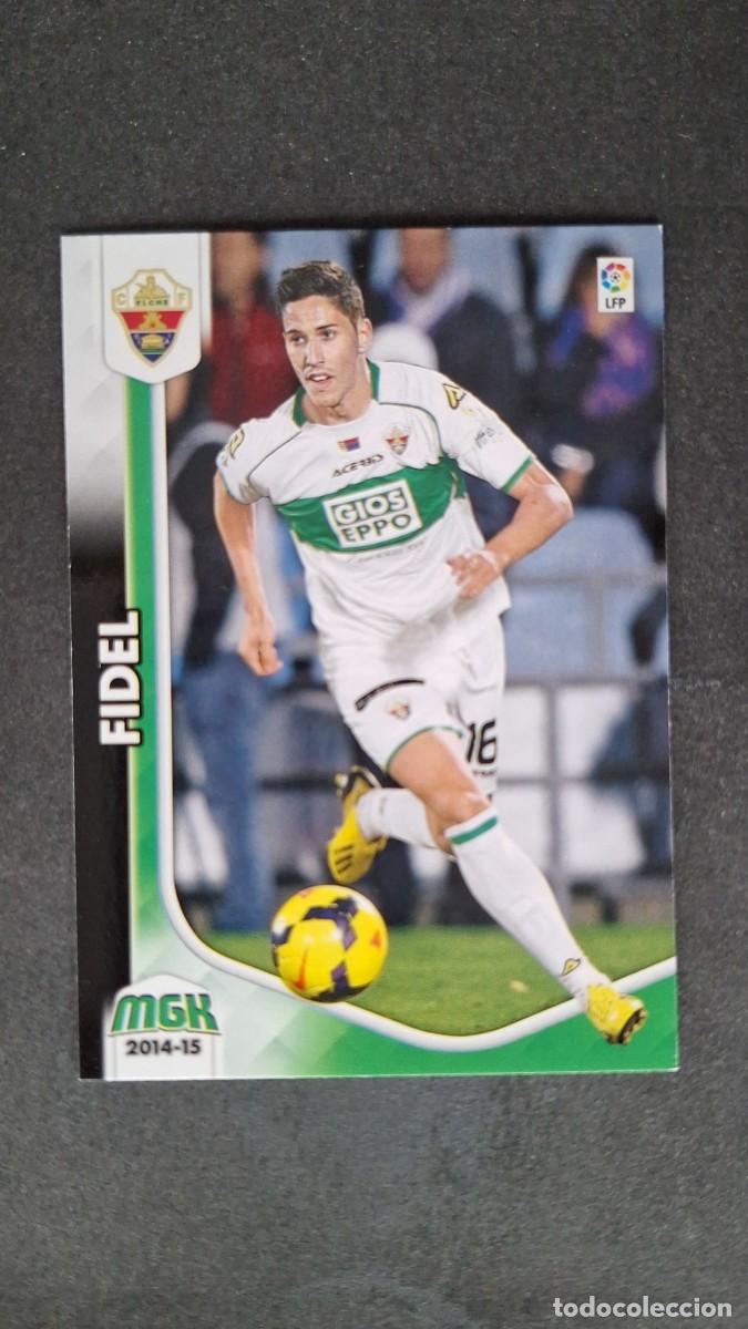 Cromos de f&uacute;tbol: L1 FIDEL ELCHE C. F. 158 PANINI MEGACRACKS 2014 2015 14 15